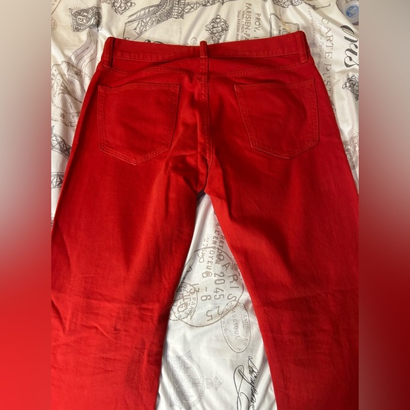 Banana republic vintage straight men’s jeans in red - Picture 4 of 5